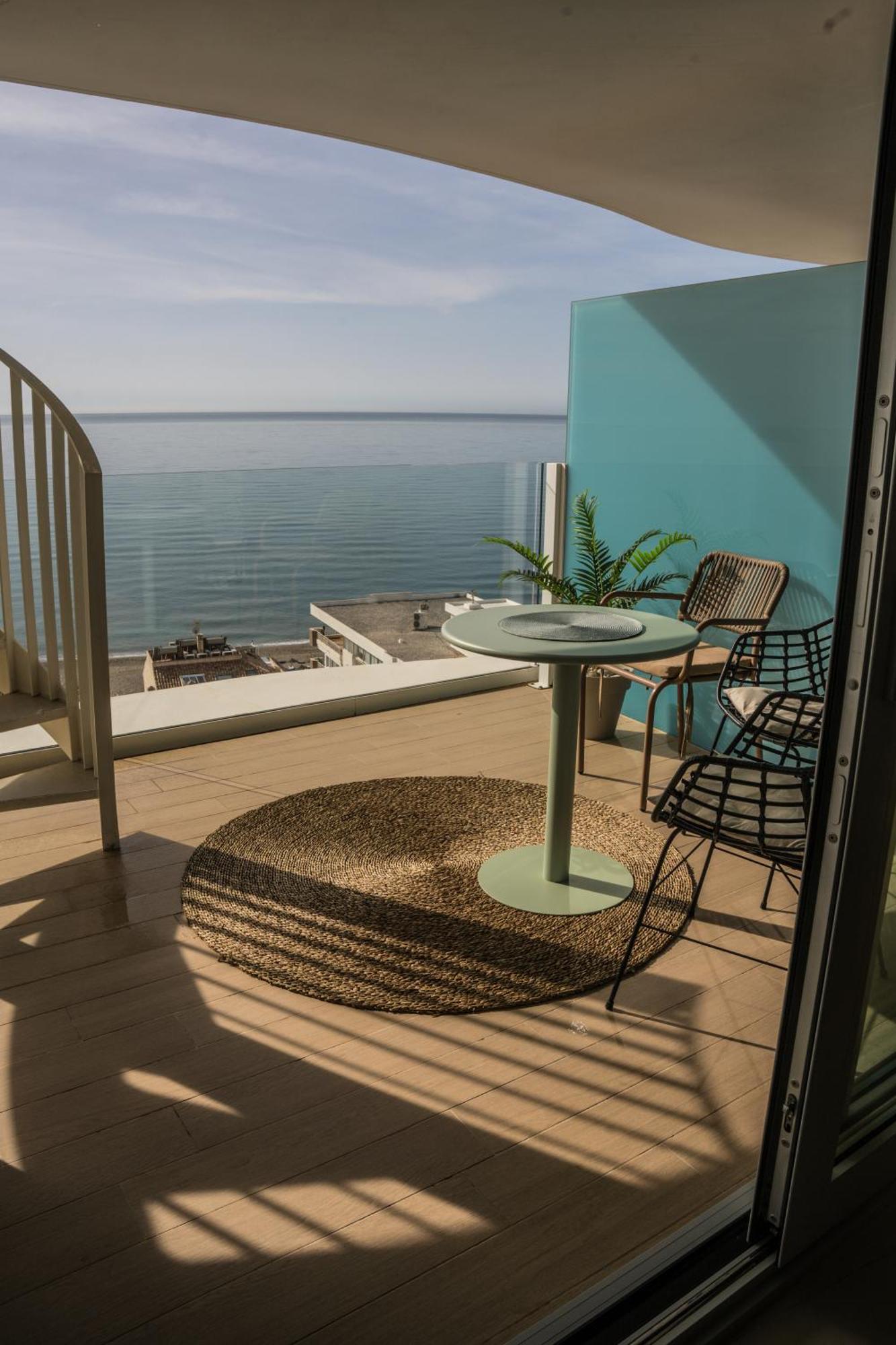 Ferienwohnung Panoramic Seaview Penthouse The Wave Fuengirola Exterior foto